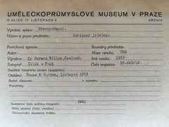 Original Photo of Furniture / Dining Chairs by Herman Miller, 1953