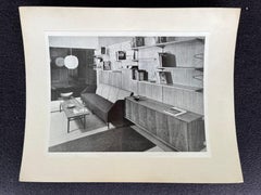 Original Photo of Furniture, Interior by Finn Juhl / Denmark, 1956