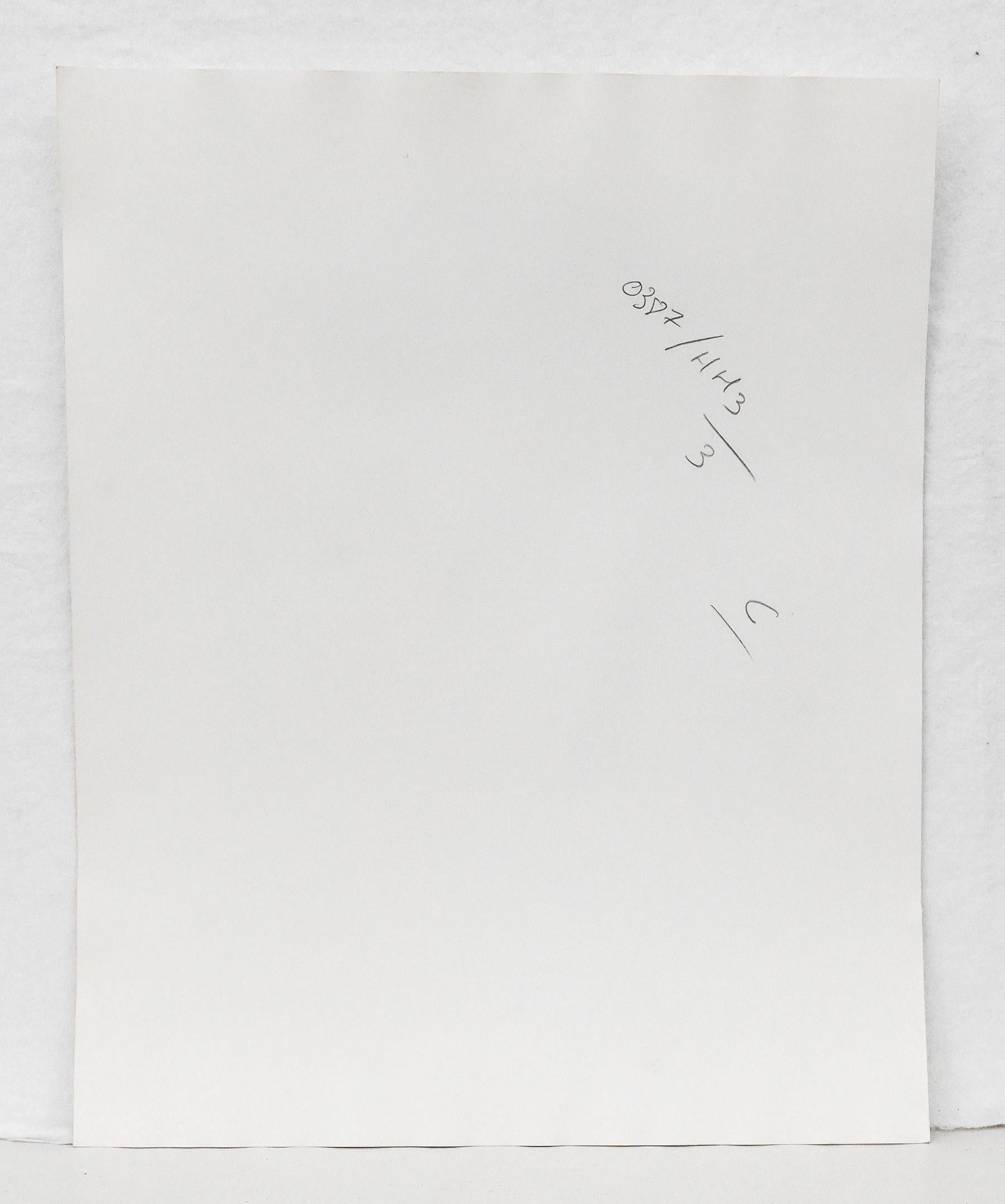 1er ou 2ème shooting Chanel à Deauville par Karl Lagerfeld Tirage original à la gélatine argentique provenant de l'ex-collection du Studio de Lagerfeld Eric Wright - bras droit de Lagerfeld dans les années 1980-90. Label et numéros de production au