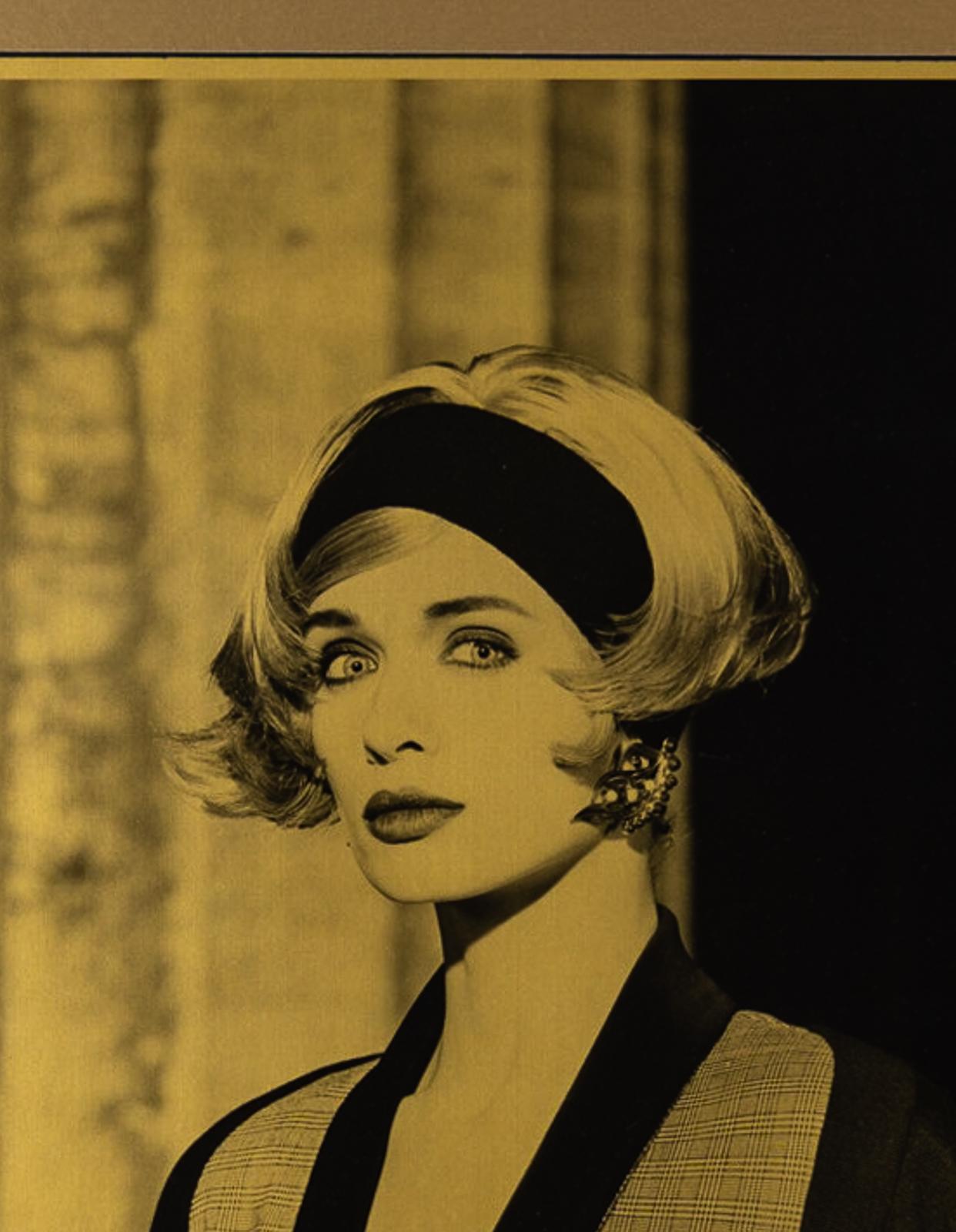 Modern Original Photograph of Linda Evangelista by Karl Lagerfeld