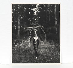 Original Photograph of Model in the Woods by Bruce Weber for Karl Lagerfeld 4