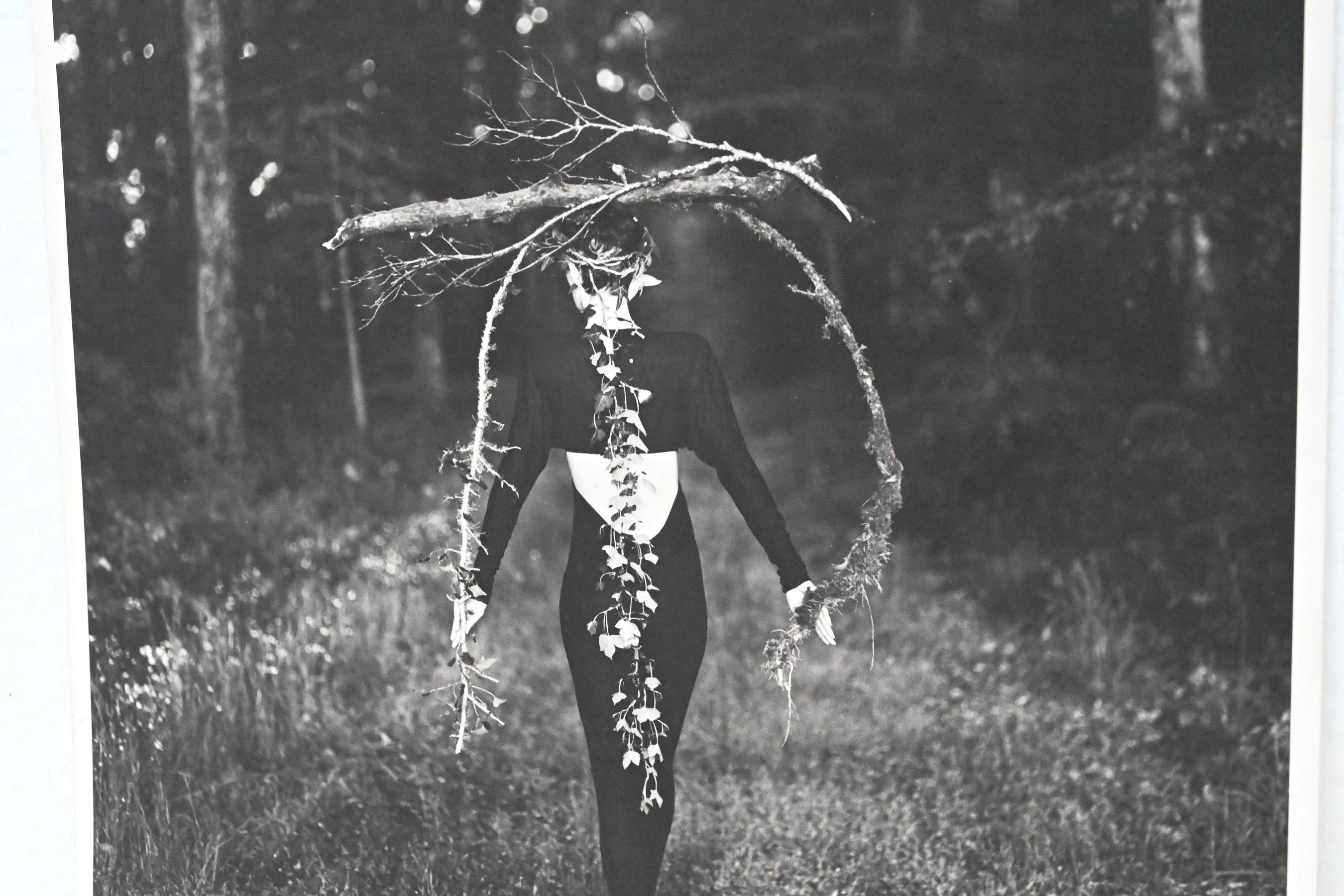 American Original Photograph of Model in the Woods by Bruce Weber for Karl Lagerfeld 4 For Sale