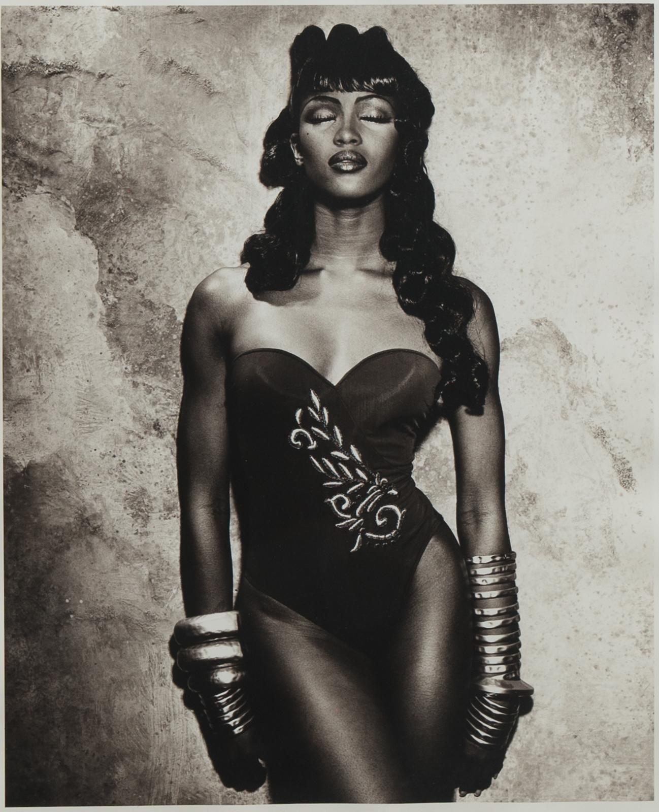 Modern Original Photograph of Naomi Campbell by Karl Lagerfeld