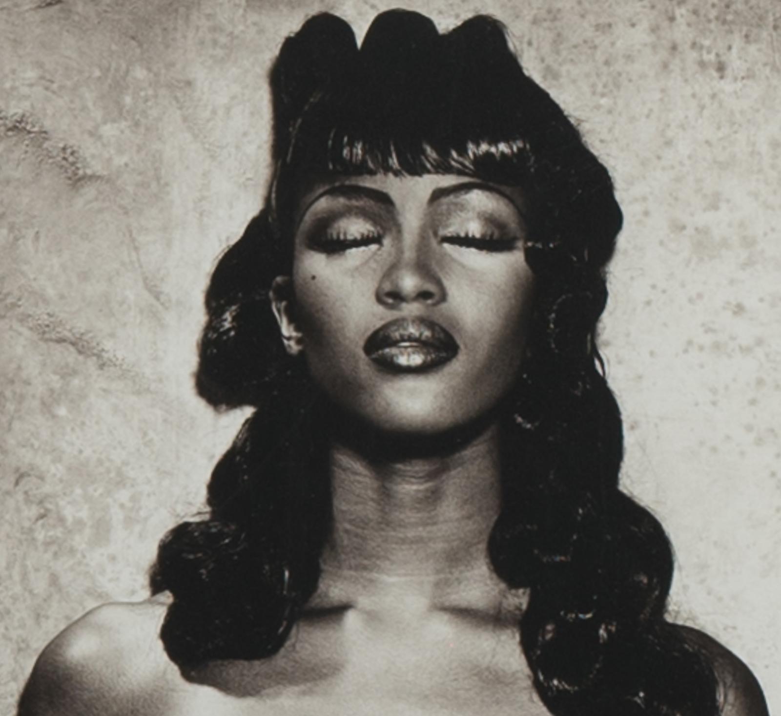 French Original Photograph of Naomi Campbell by Karl Lagerfeld