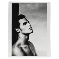 Original Photograph of Unidentified Model 2 Attributed to Karl Lagerfeld