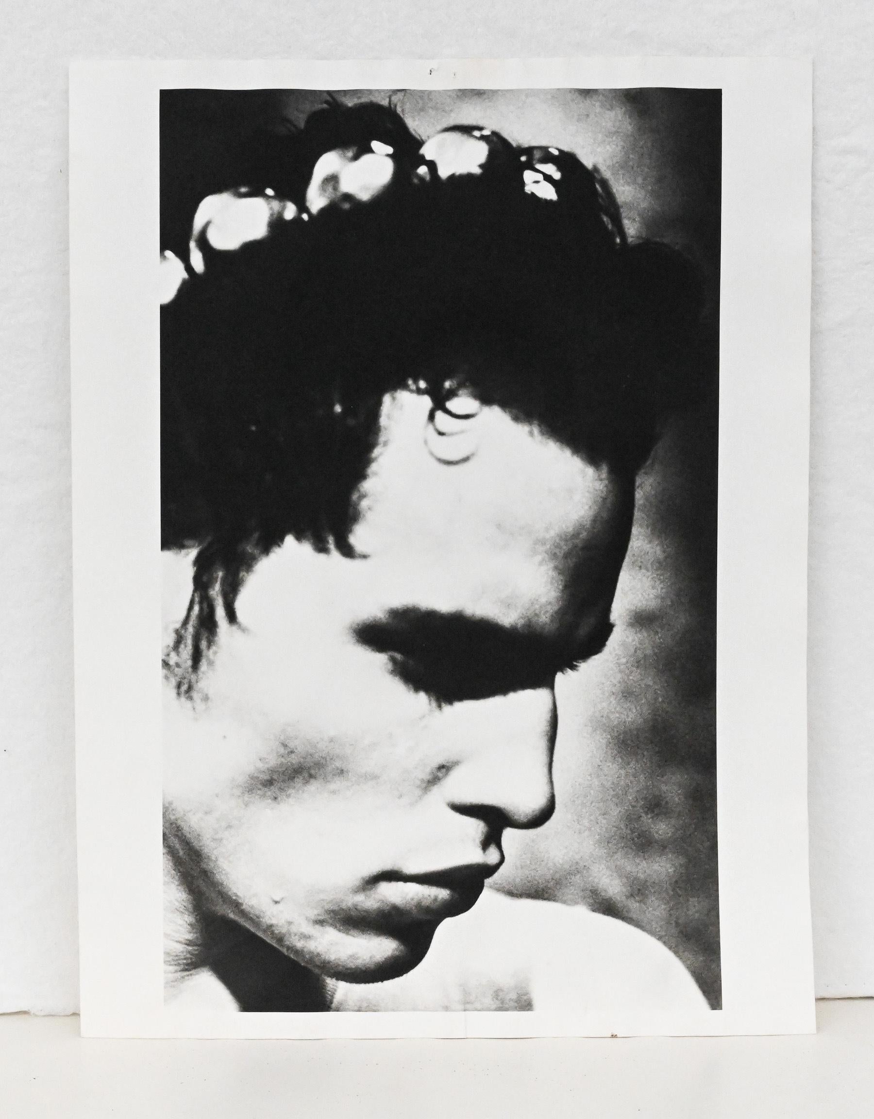 Original Photograph of Unidentified Model by Karl Lagerfeld For Sale 5