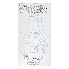 Original Picasso Lithography, Exhibition, 1971
