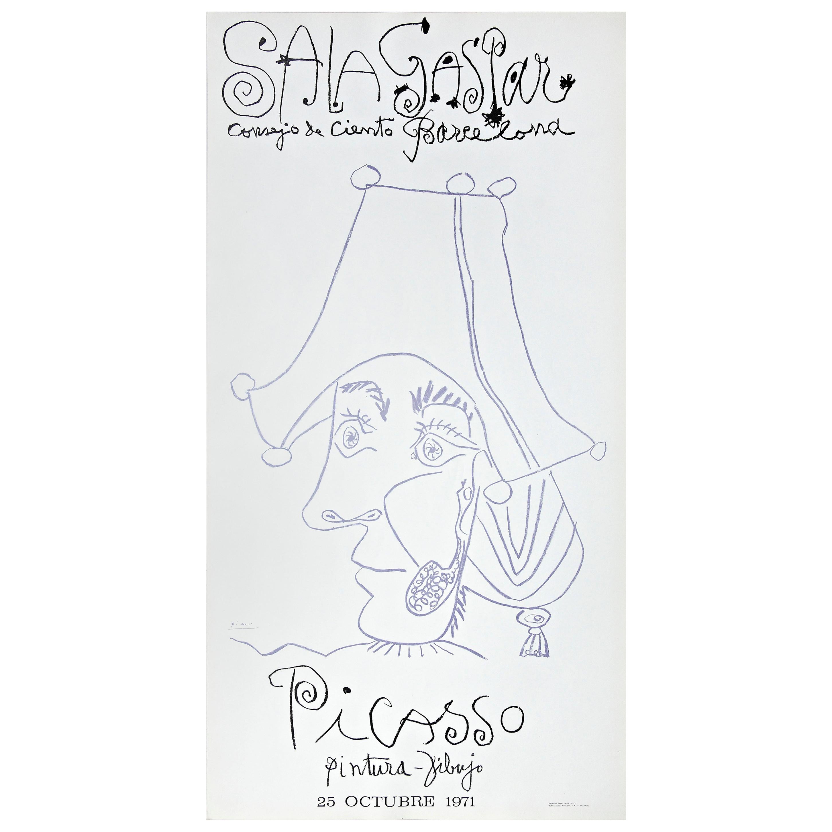 Original Picasso Lithography, Exhibition 1971