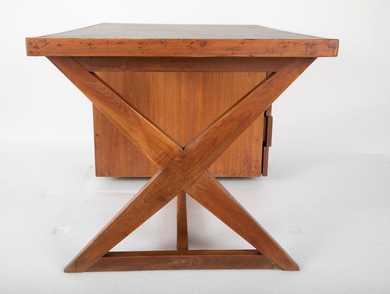 Original Pierre Jeanneret Partners Desk from the Offices of Chandigarh, India For Sale 6
