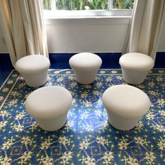 Original Pierre Paulin "Mushroom" Pouf or Stool by Artifort, Netherlands, 1960s