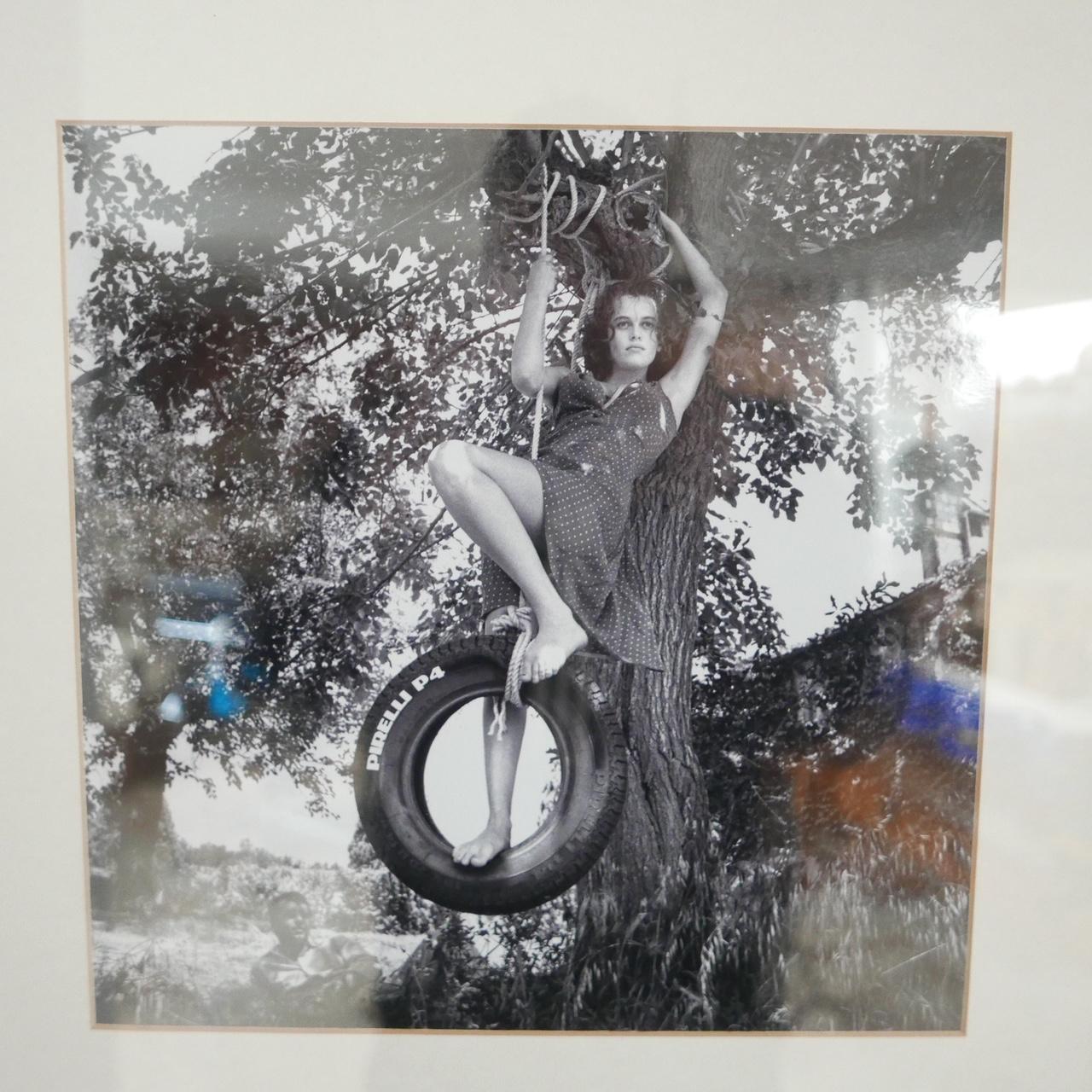 18th Century and Earlier Original Pirelli Calendar Framed Print by Helmut Newton