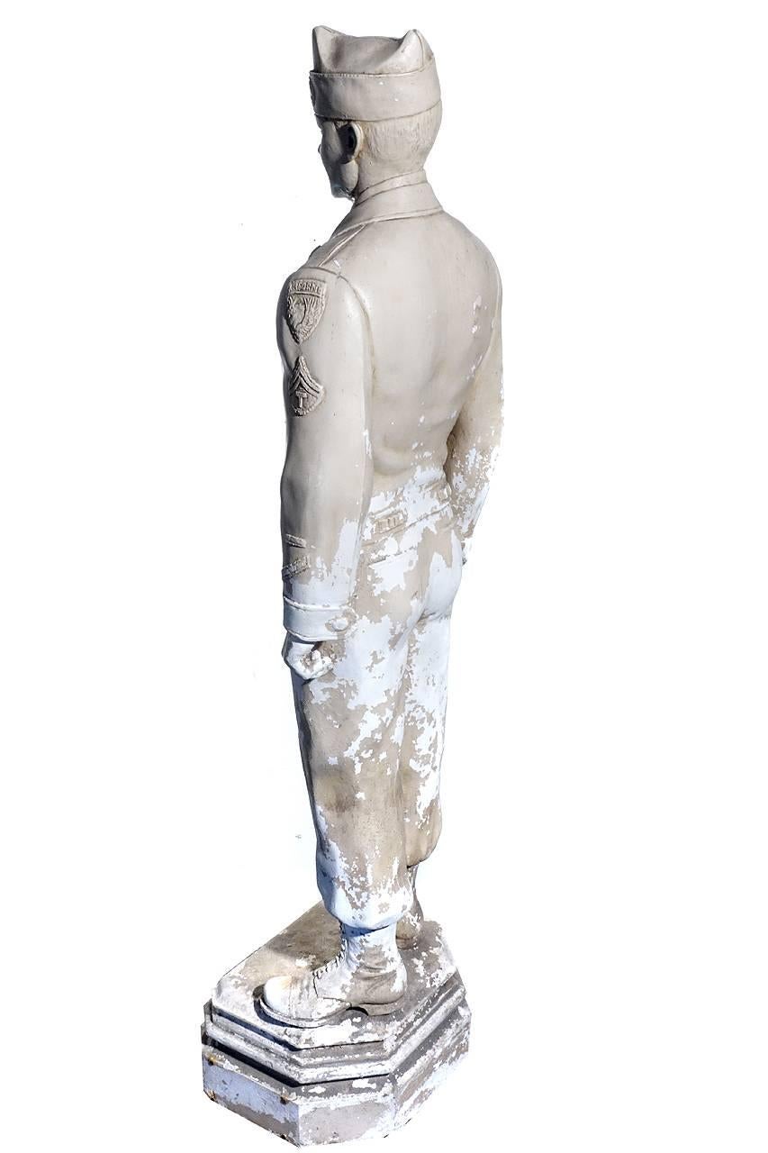 Modello originale in gesso per una statua di bronzo più grande In condizioni ottime in vendita a Peekskill, NY