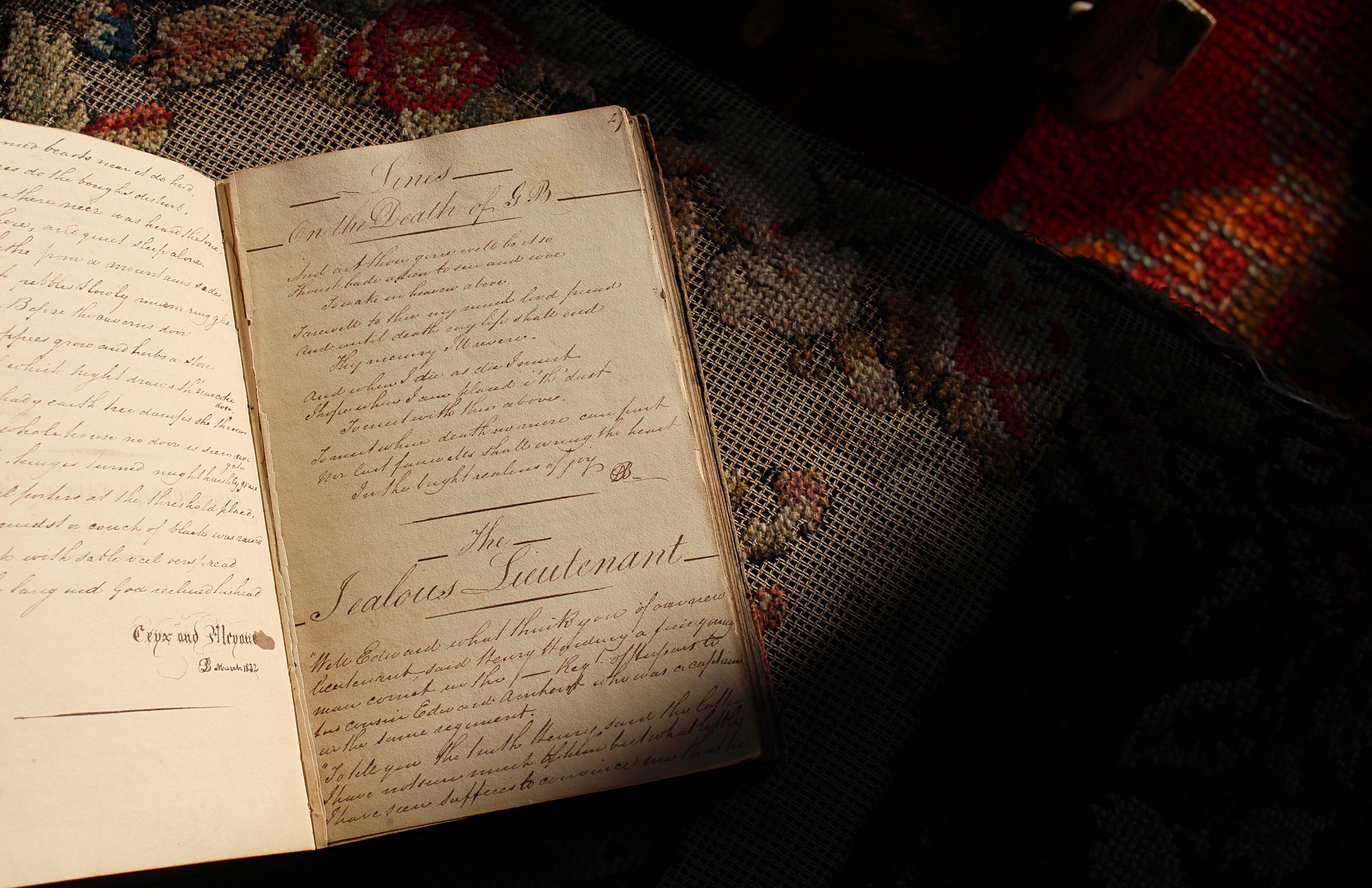 Original Poems, Stories, Tales & Death “D.Bradbury for Original Pieces” 1830 For Sale 4