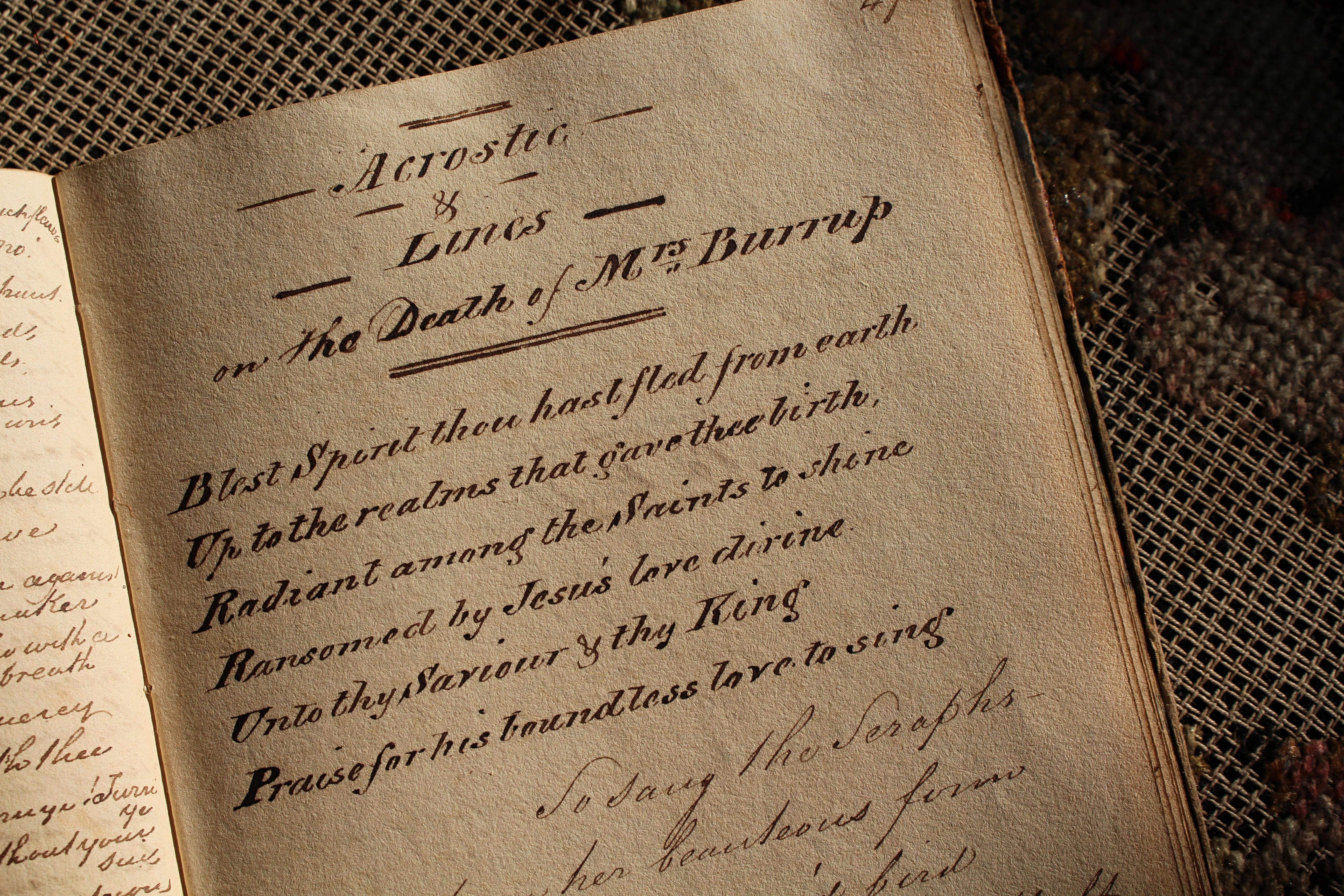 Original Poems, Stories, Tales & Death “D.Bradbury for Original Pieces” 1830 For Sale 6