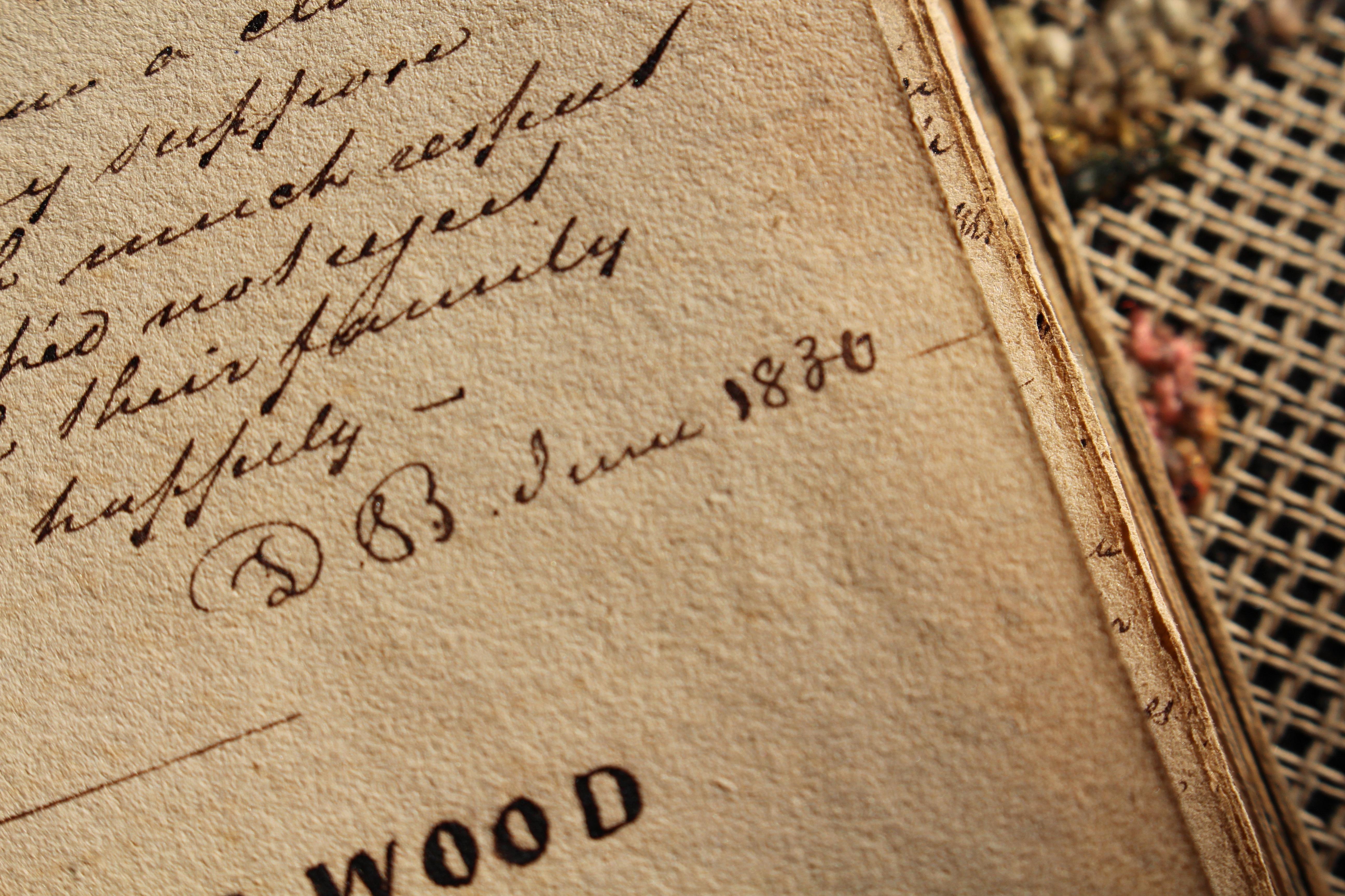 Paper Original Poems, Stories, Tales & Death “D.Bradbury for Original Pieces” 1830 For Sale