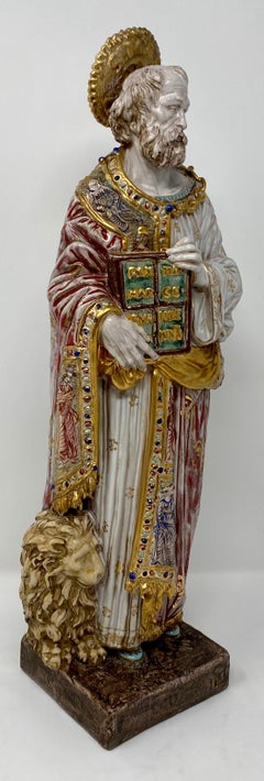 Original Porcelain Figure of Mark, circa 1930s-1950s
