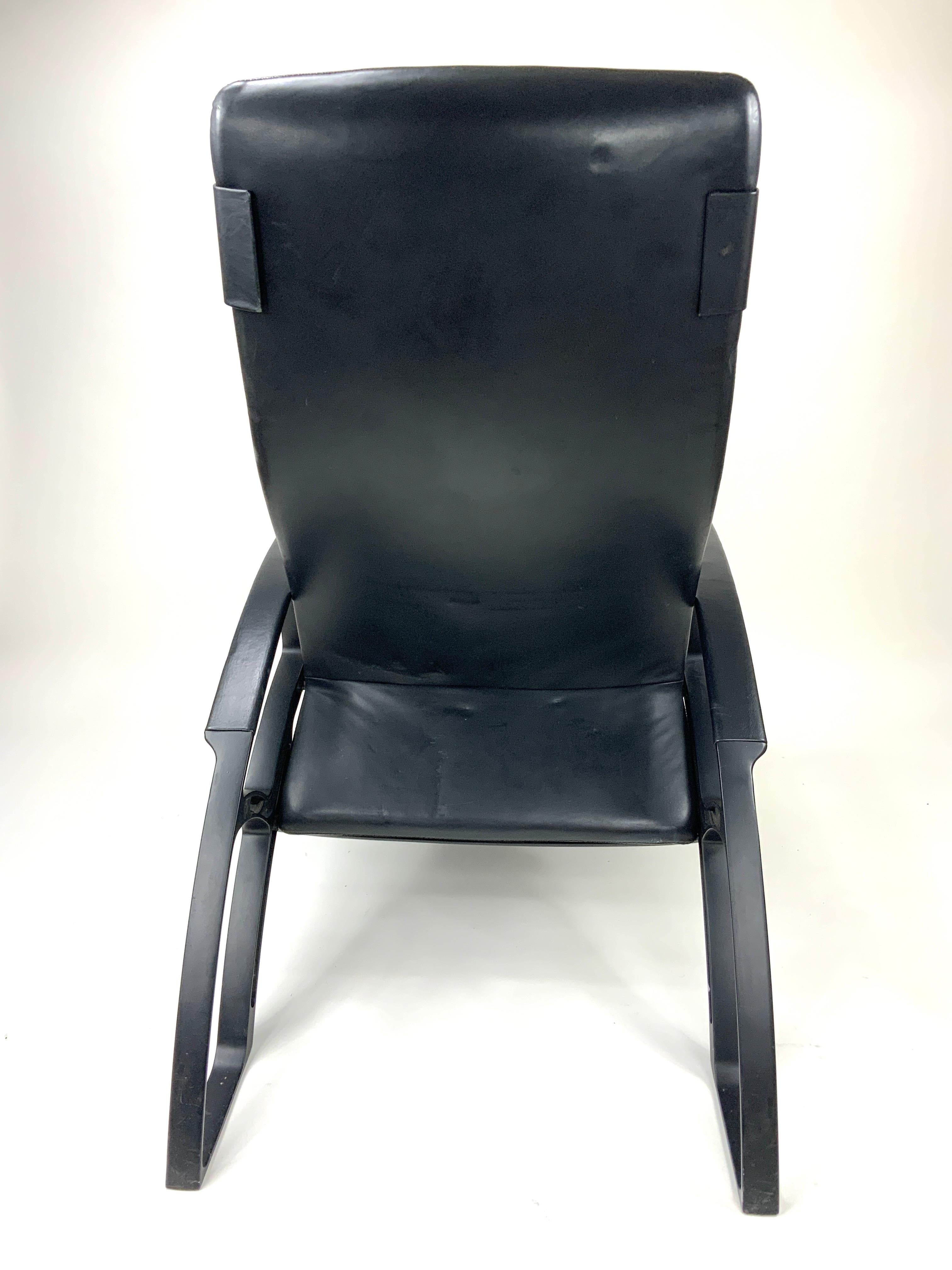 Original Porsche Lounge Chair IP84 for Interprofil, Germany, 1984 In Good Condition In Hampstead, QC