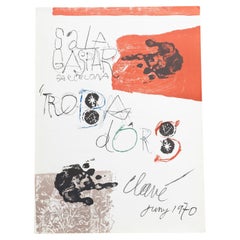 Original Poster – Antoni Clavé, Trobadors, Sala Gaspar, 1970