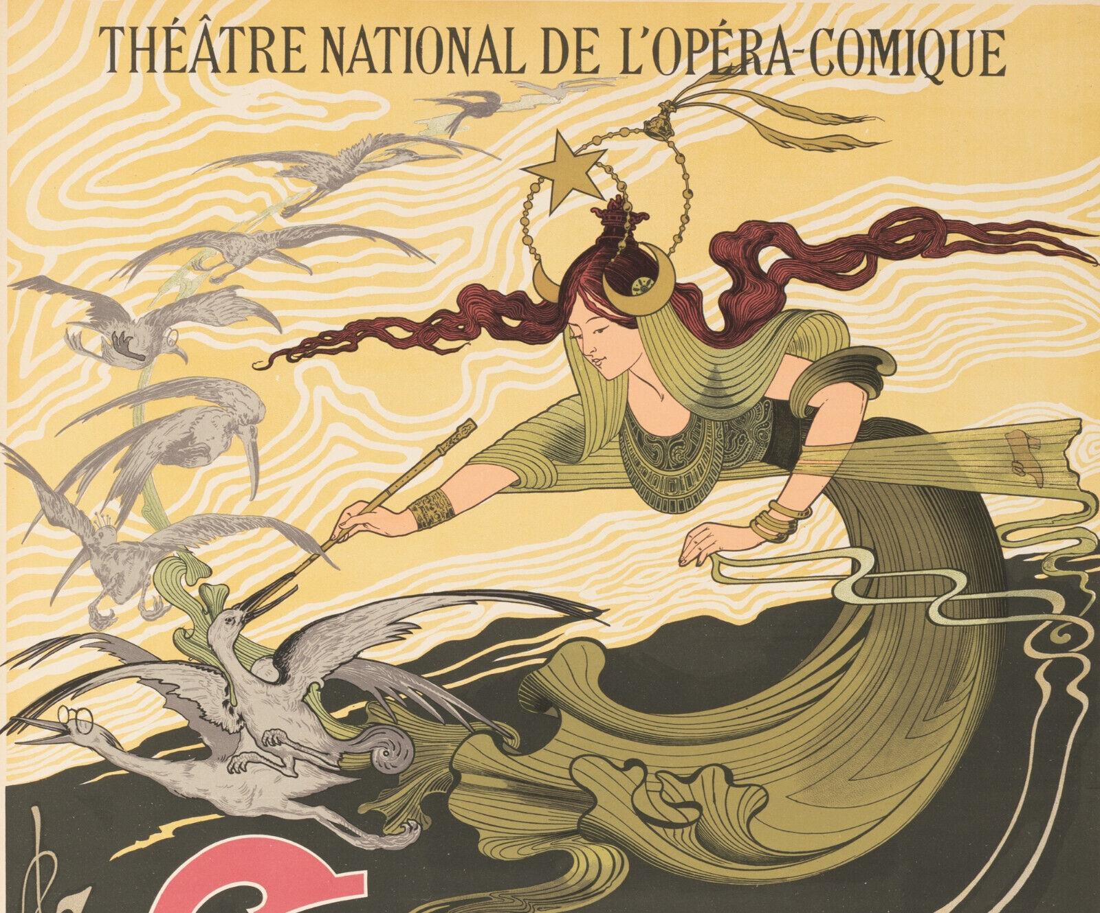 Original Poster-Bertrand-Cinderella Opera-Massenet-Fairy Tale, 1899

Poster of 1899 for the Cinderella Opera by Henri Cain after the Fairytale by Charles Perrault (1697) and on music by Jules Massenet (1842–1912).

Additional details:
Materials
