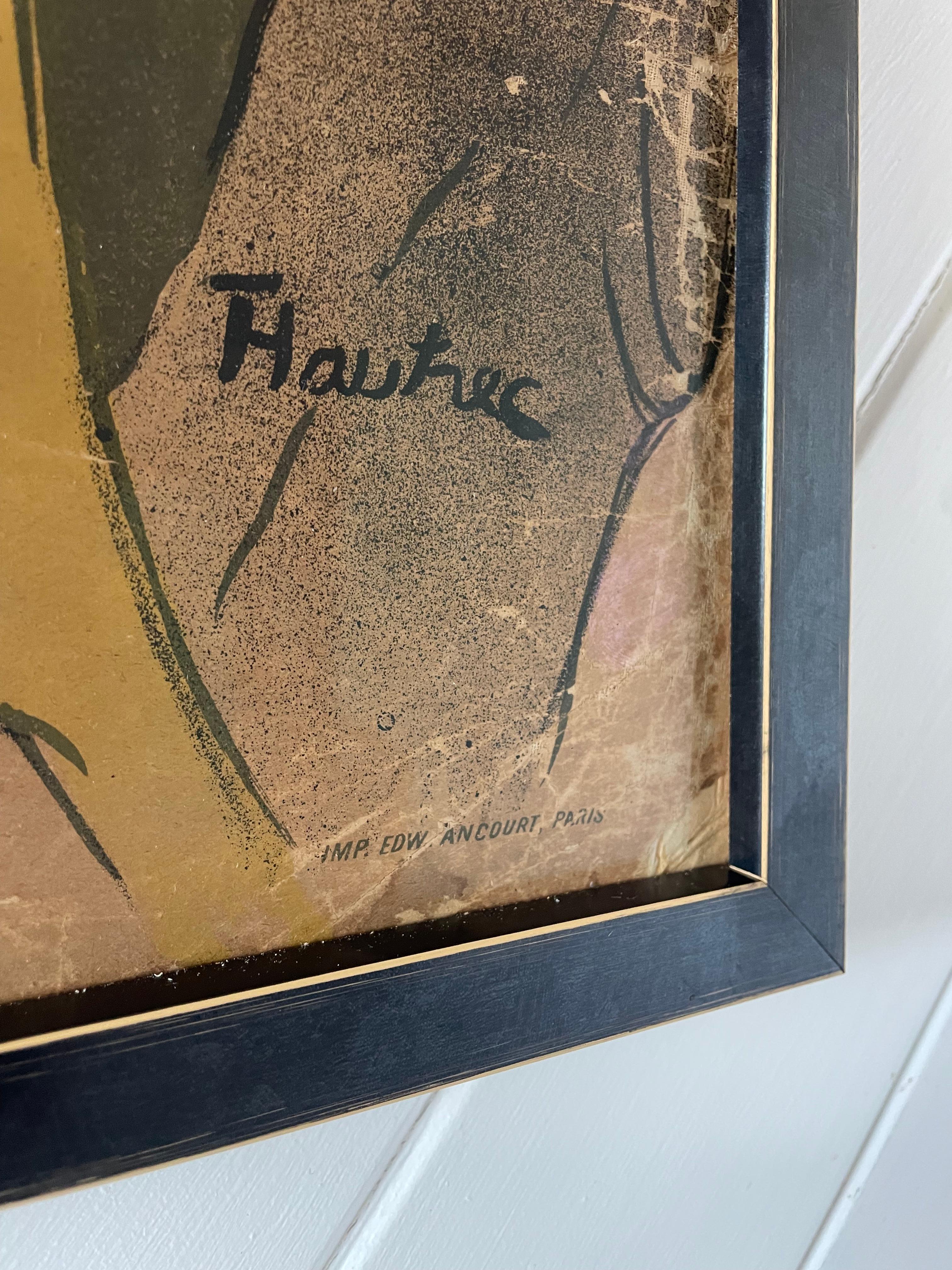 Francese Poster originale di Henri de Toulouse-Lautrec in vendita