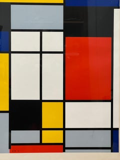 Original Poster by Piet Mondrian for Pace, 1970