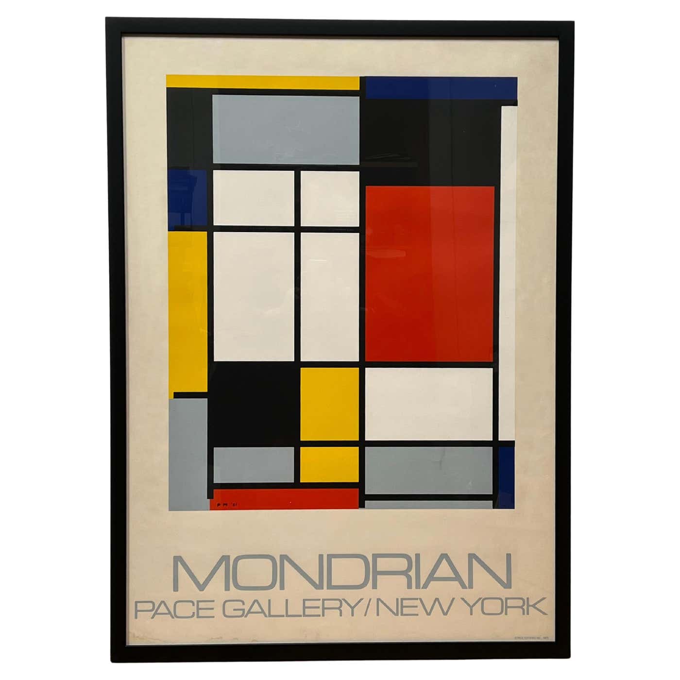 Original Poster by Piet Mondrian for Pace, 1970 at 1stDibs | piet ...