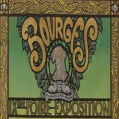 Original Poster-De La Nezière-Bourges-Exhibition Fair-Airport, 1928