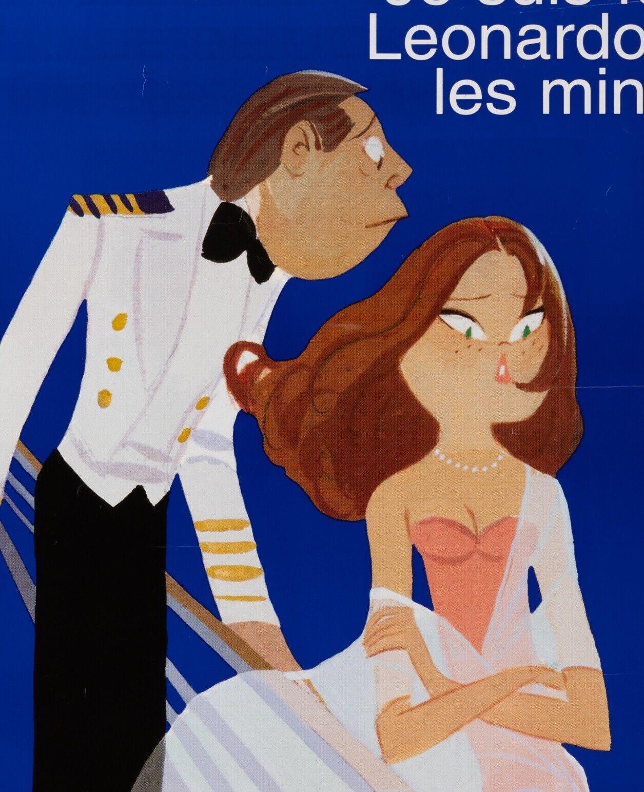 Original Poster-Edmond Kiraz-Canderel-Léonardo-Parisiennes, C.1990 In Good Condition In SAINT-OUEN-SUR-SEINE, FR