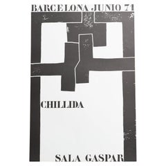 Original Poster – Eduardo Chillida, Sala Gaspar, 1971