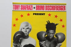 Original Poster for Warhol + Basquiat Paintings