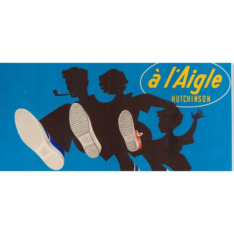 Original Poster-Guion -Eaternal -Hutchinson -Tennis -Basketball, 1950

Poster promotion advertising of the shoe brand « A The Eagle – Hutchinson.