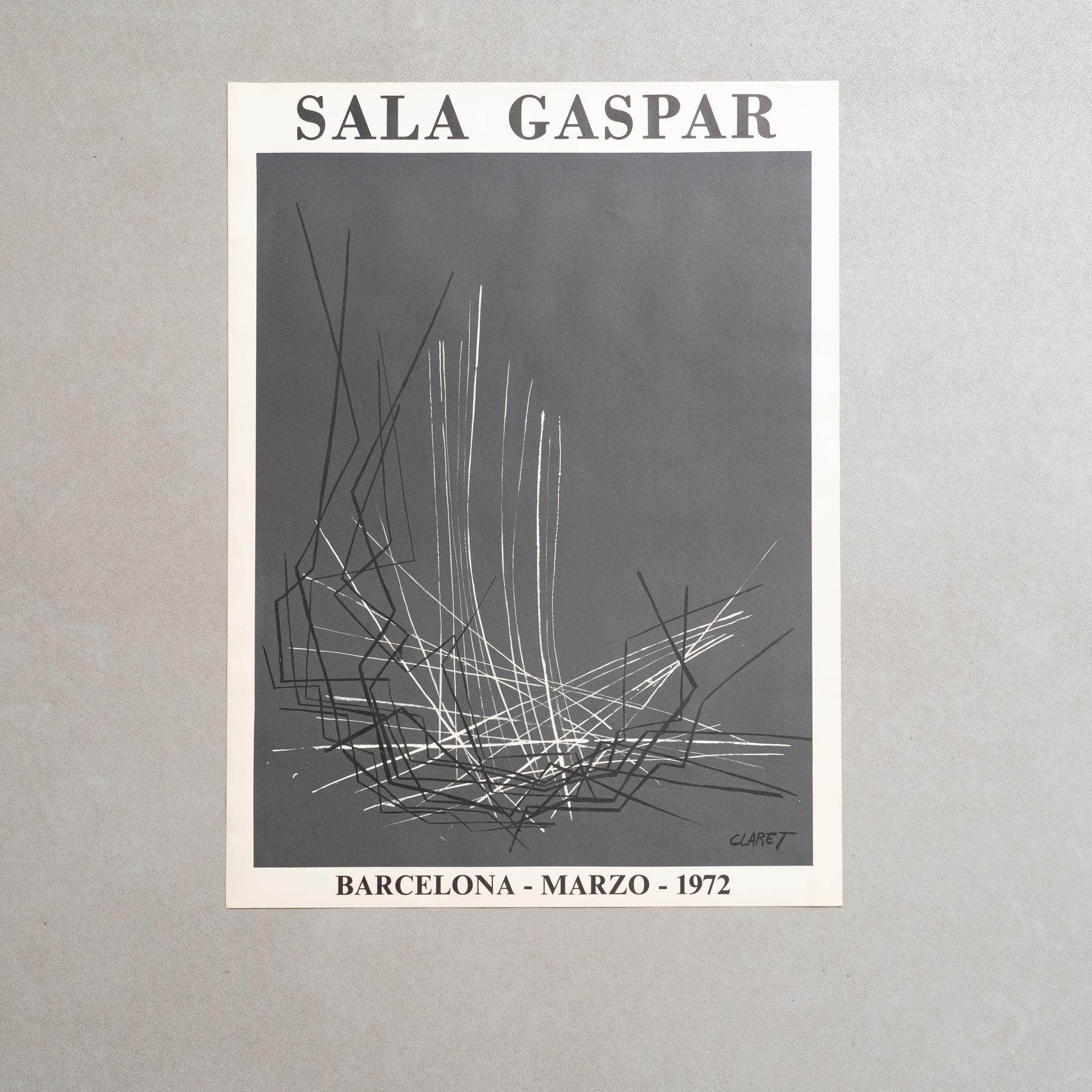 Original Poster – Joan Claret, Sala Gaspar, 1972

Description:

Details:

Artist: Joan Claret

Exhibition: Sala Gaspar, Barcelona

Year: 1972

Dimensions: 75 x 55.5 cm

Condition: Good vintage condition with minor marks and imperfections consistent