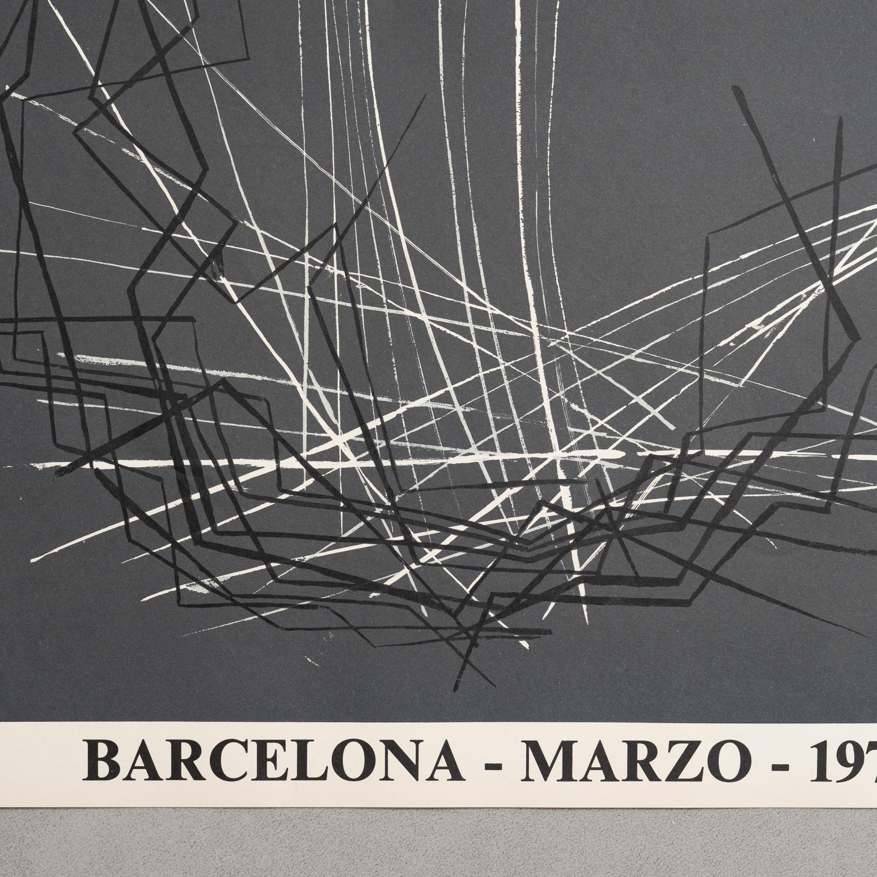 Original Poster – Joan Claret, Sala Gaspar, 1972 In Good Condition For Sale In Barcelona, ES