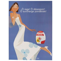 Original Poster-Kiraz-Canderel-Rage-Desespoir-Parisiennes, c.1990