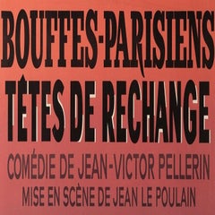 Original Poster-Paul Colin-Bouffes Parisiens-Music Hall-Opera, 1964