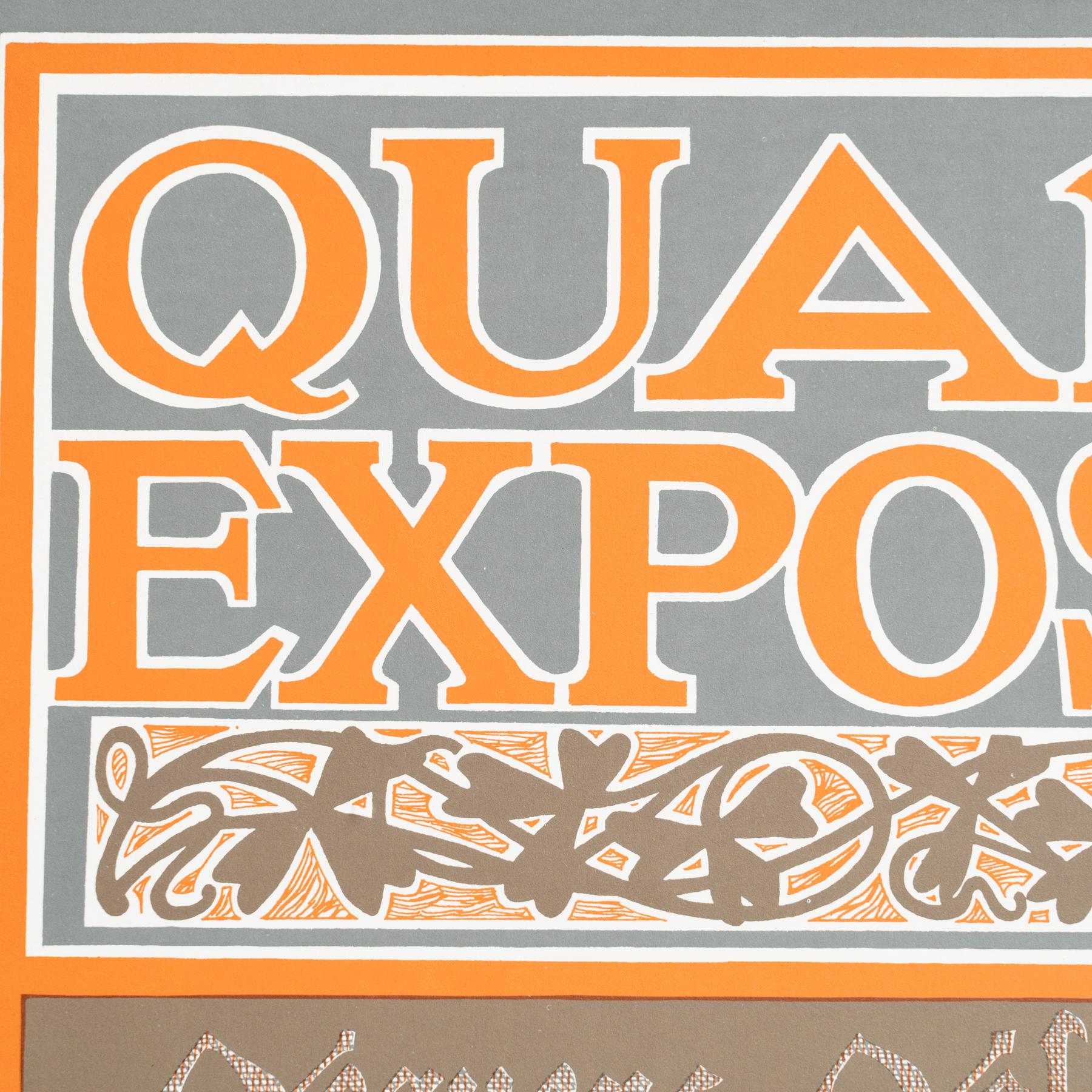 Affiche originale - Quarta Exposició del Círcol de Sant Lluch, 1969 en vente 3