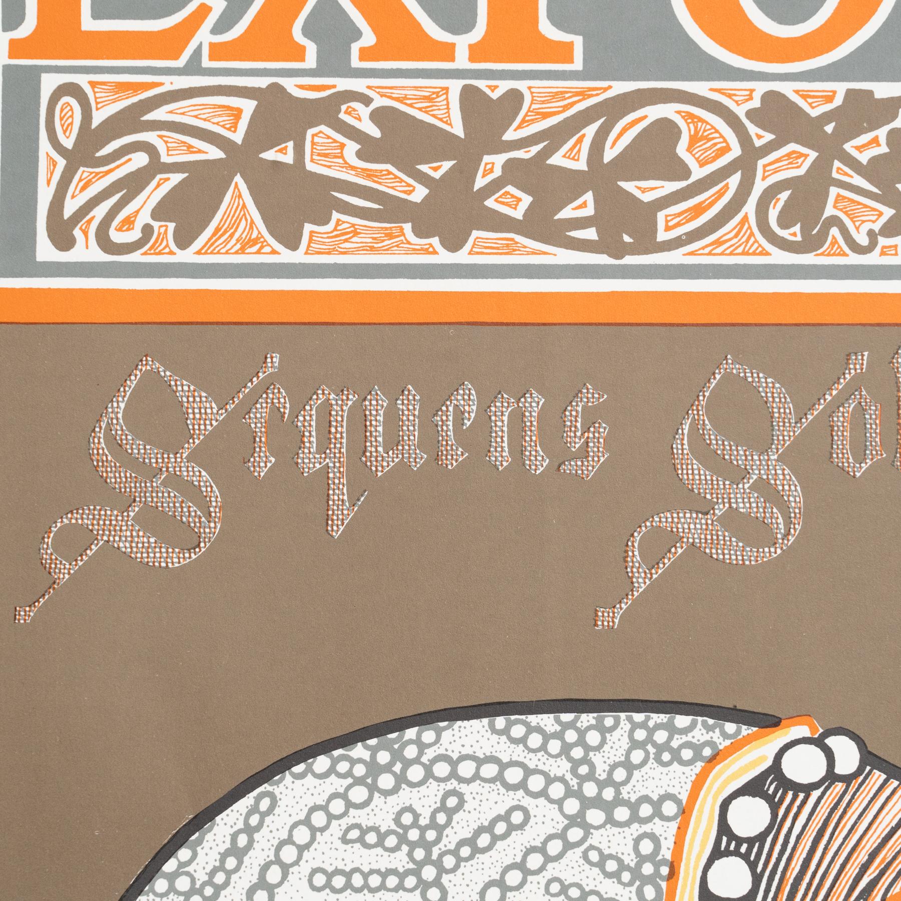 Original Poster – Quarta Exposició del Círcol de Sant Lluch, 1969 For Sale 3