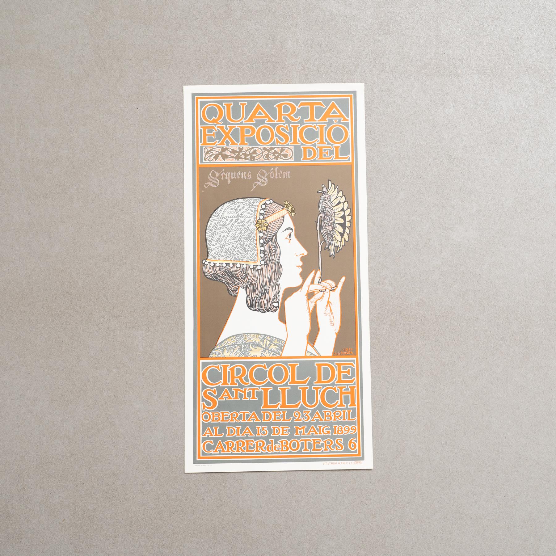 Manifesto originale della mostra - Quarta Esposizione del Círcol de Sant Lluch, Alexandre de Riquer, 1969

Dettagli:

Mostra: Quarta Esposizione del Círcol de Sant Lluch
Artista: Alexandre de Riquer
Anno: 1969
Dimensioni: 74 x 35 cm
Condit: Buone