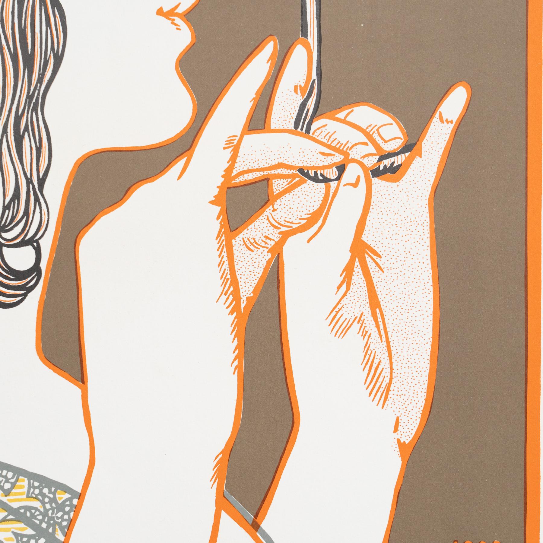 Papier Affiche originale - Quarta Exposició del Círcol de Sant Lluch, 1969 en vente