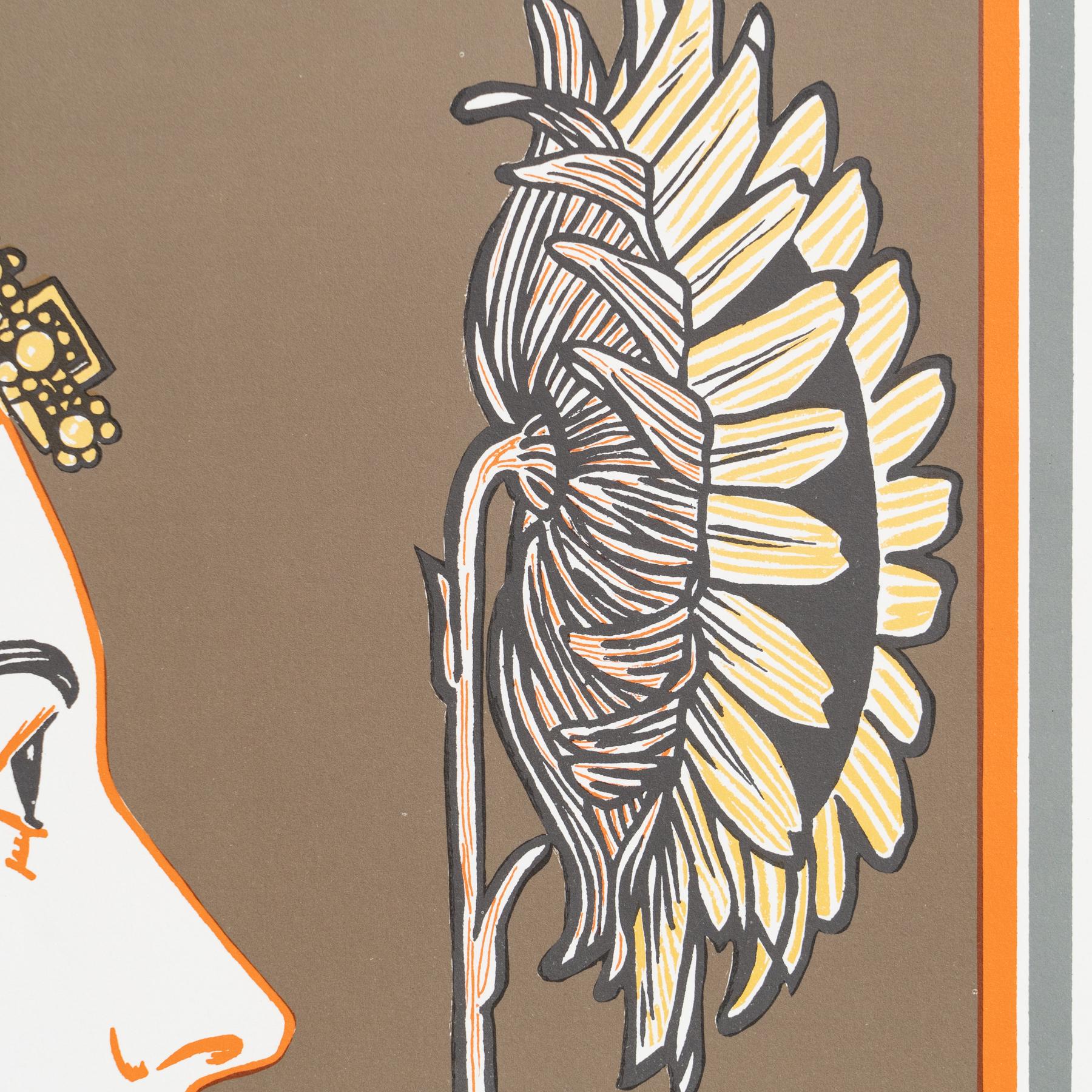 Paper Original Poster – Quarta Exposició del Círcol de Sant Lluch, 1969 For Sale