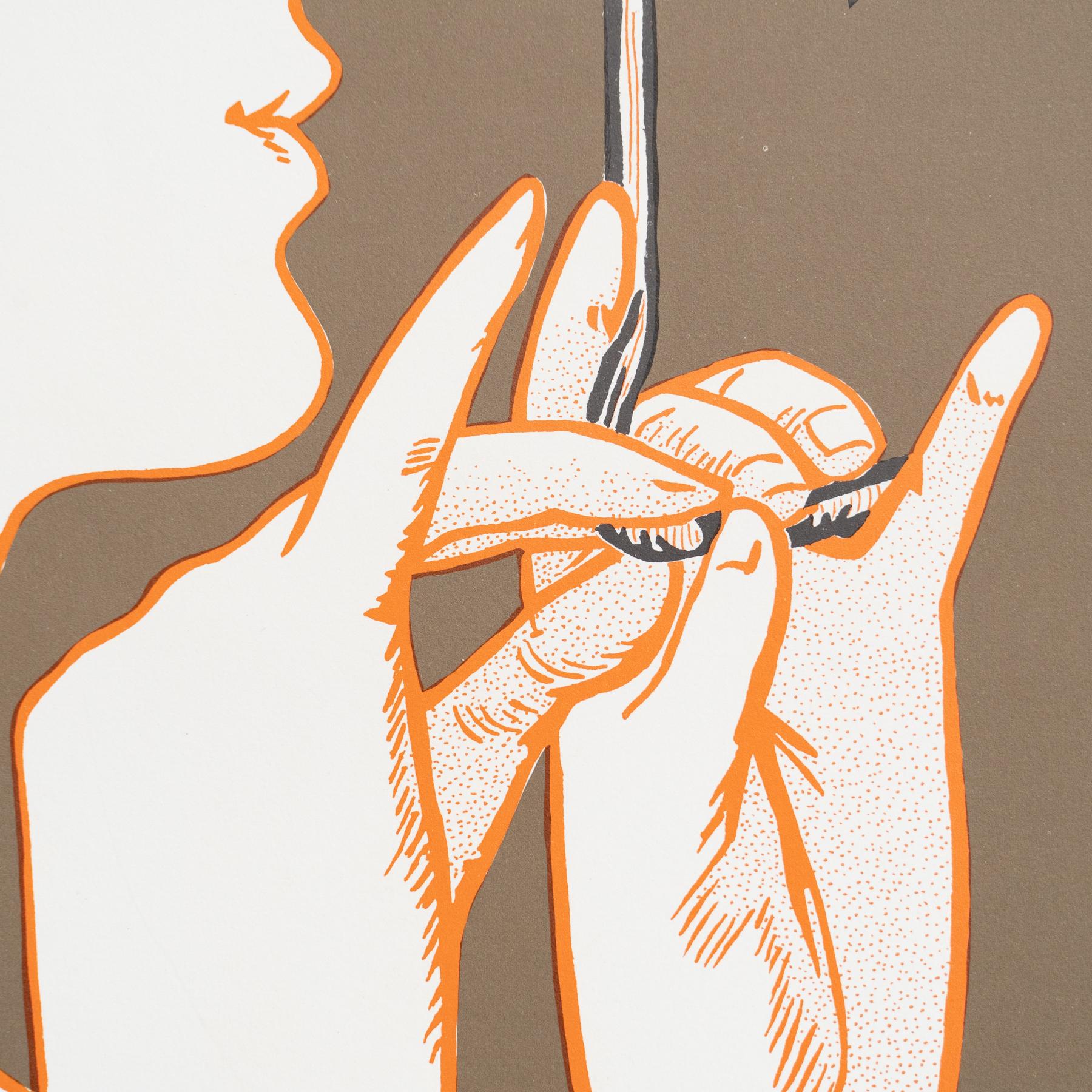Original Poster – Quarta Exposició del Círcol de Sant Lluch, 1969 For Sale 1
