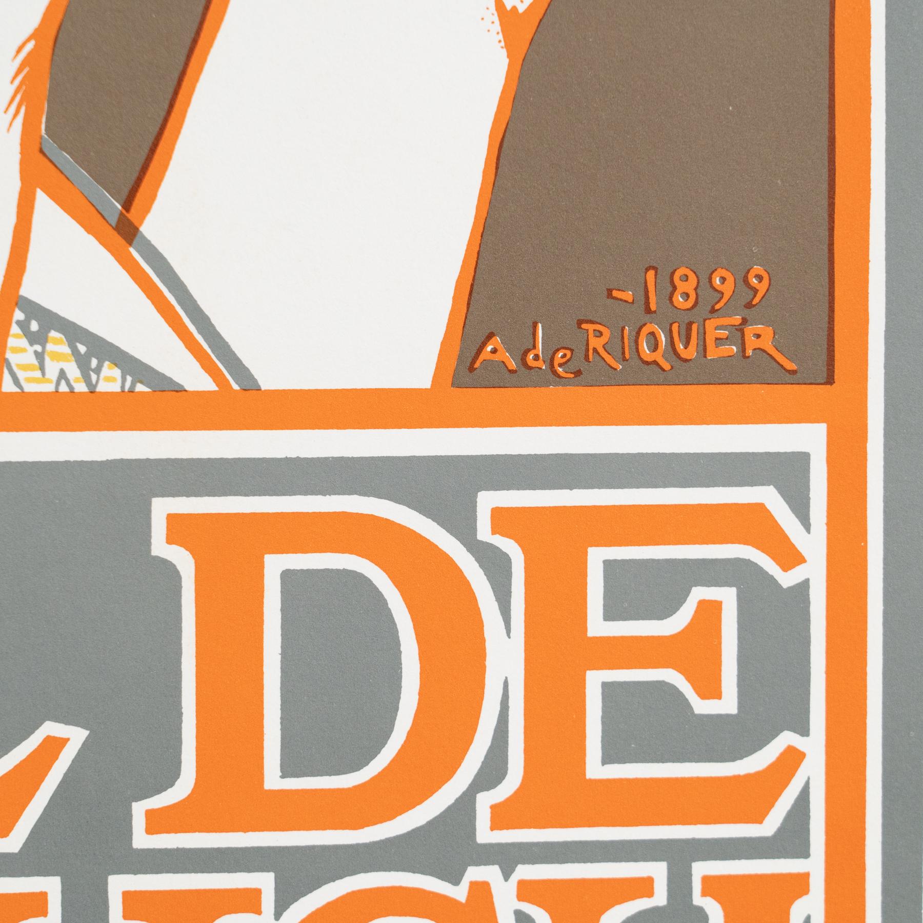 Original Poster – Quarta Exposició del Círcol de Sant Lluch, 1969 For Sale 2