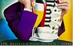 Originalplakat Razzia-Cafe de Flore-St. Germain des Pres-Paris, 2007