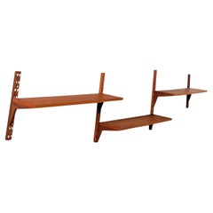 Original Poul Cadovius Midcentury Bücherregal Wandregal Cado Teak
