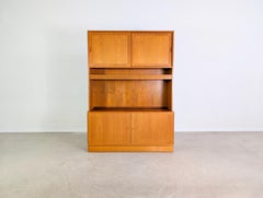 Original Poul Hundevad Midcentury Schrank Bücherregal Teak 1960