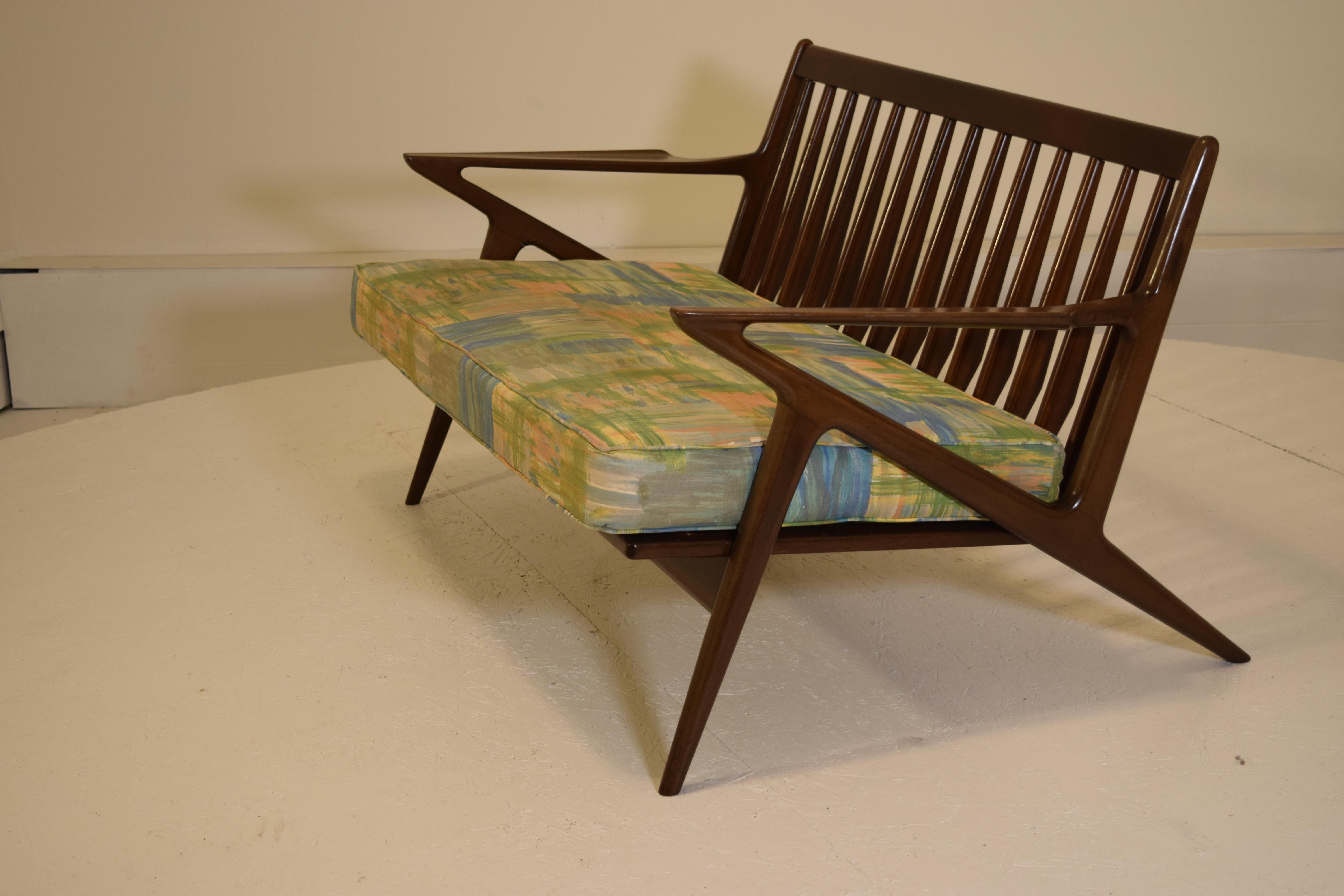 Danish Original Poul Jensen Z Settee