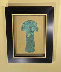 Coltello precolombiano originale in rame Tumi