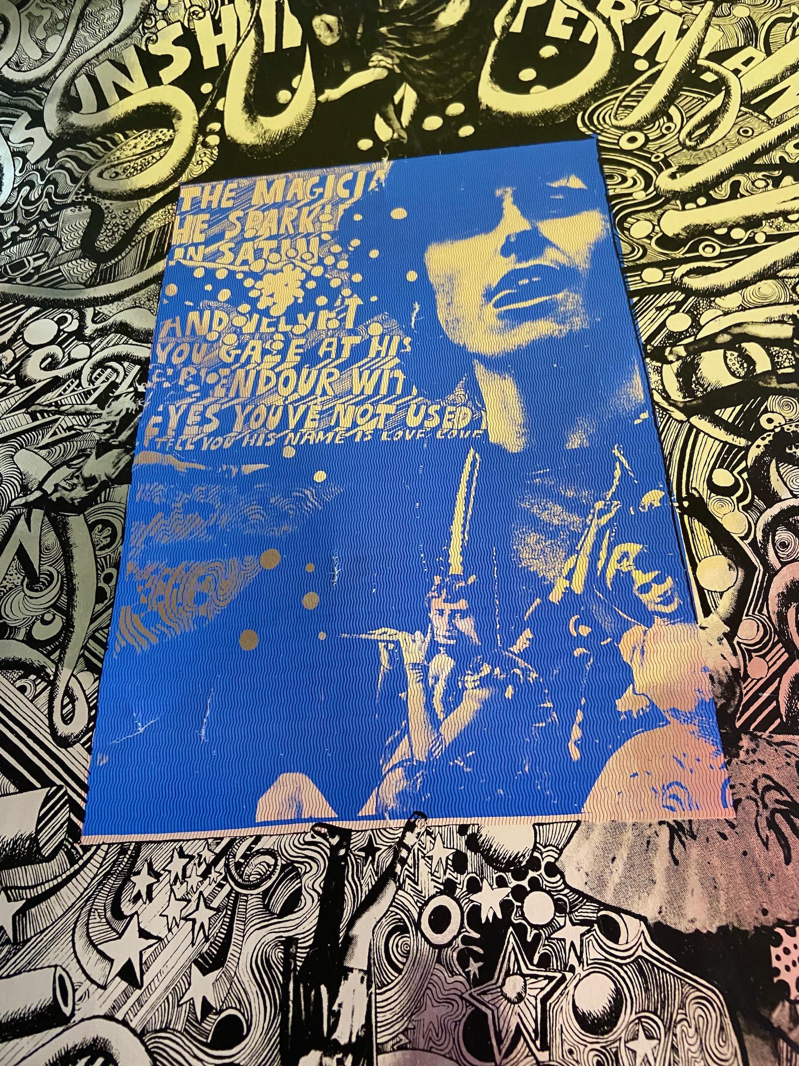 British Original Psychedelic Poster, Donovan 