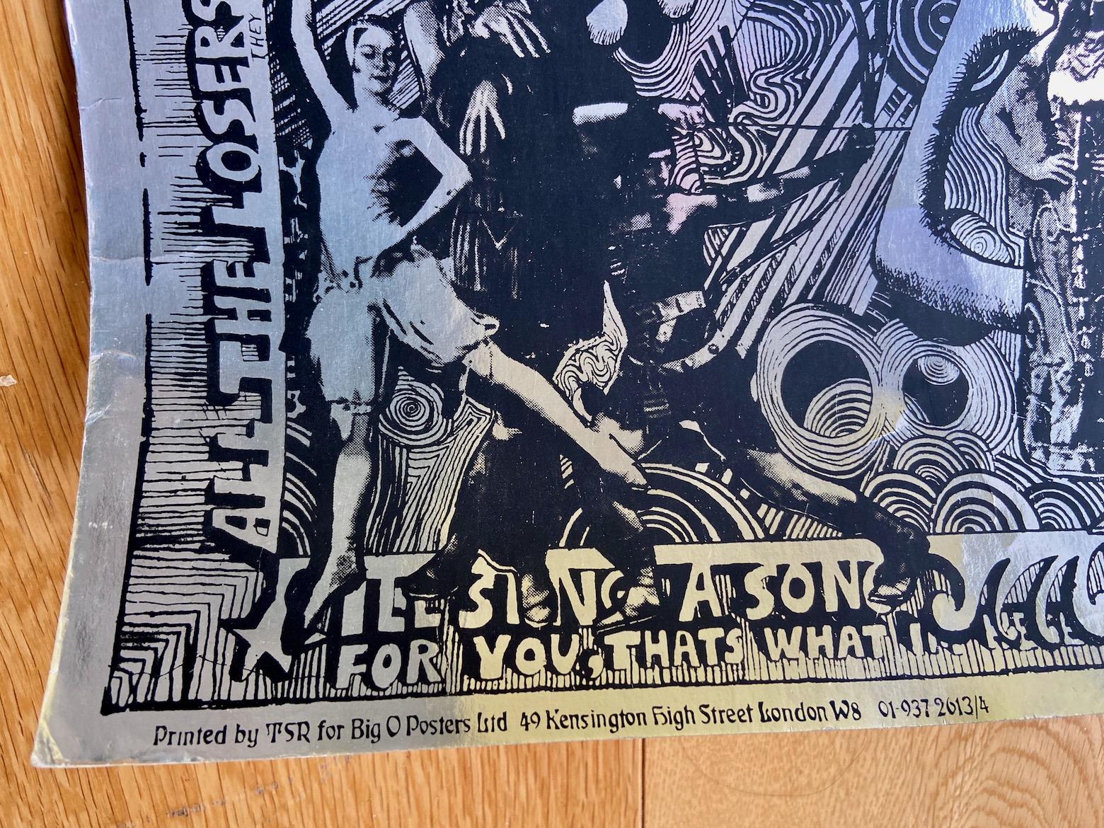 Original Psychedelic Poster, Donovan 