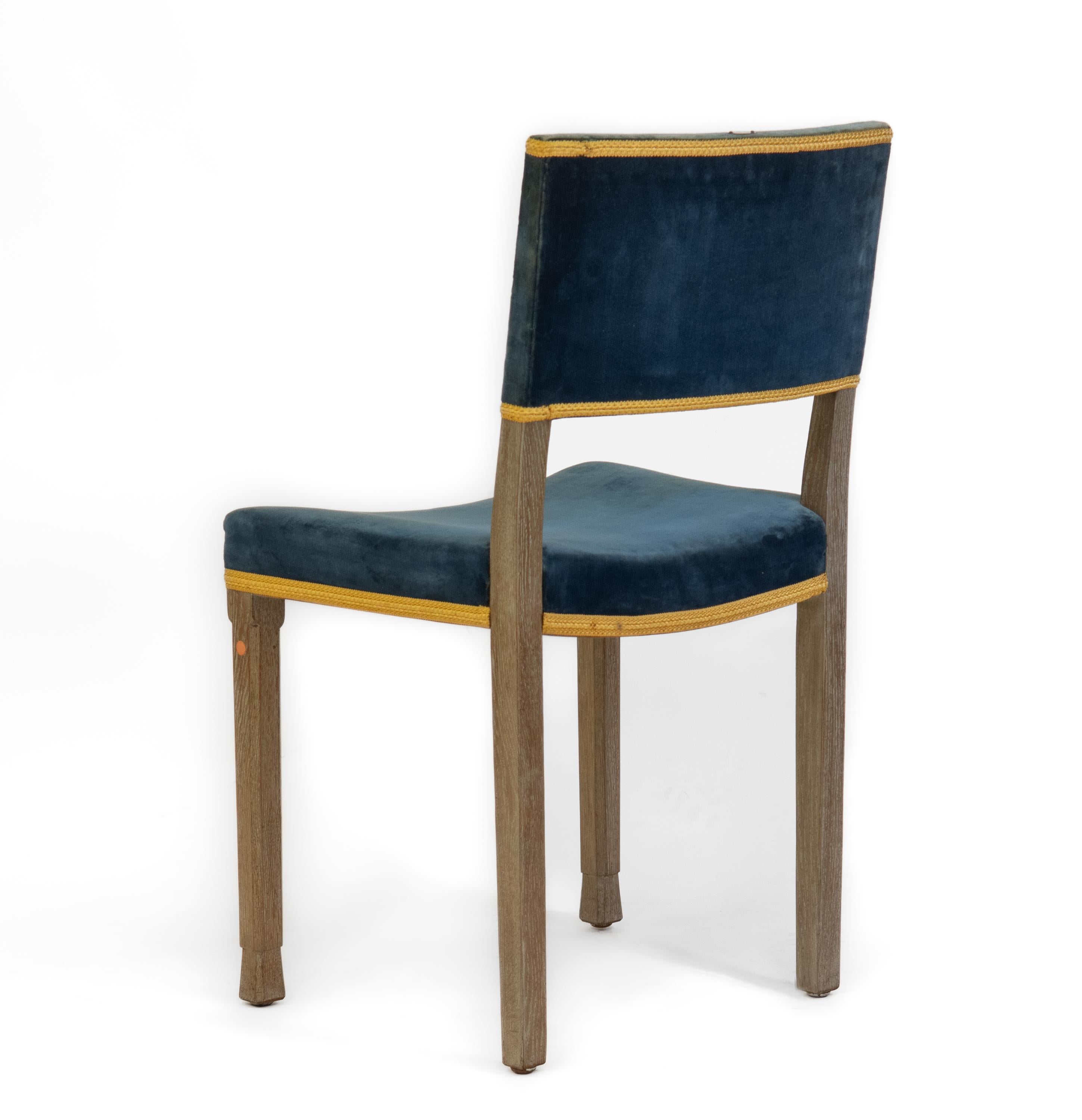 Hand-Crafted Original Queen Elizabeth II Coronation Chair 1953 Excellent Example